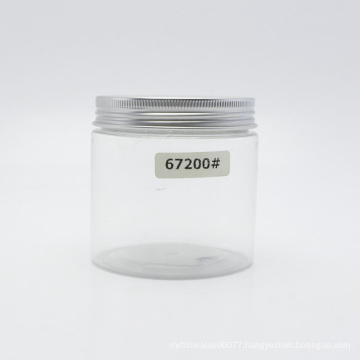 200ml transparent plastic pet jar with lid PJ-43S